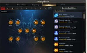 Conta Lost Ark Sorceress 1480 (Kazeros)