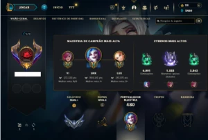 Prata 1 com TODOS os champs e 453 Skins + 76 Cromas - League of Legends LOL