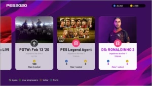 Pes 2020 (2700 Moedas Myclub, Empr. Legend, Ronaldinho, Etc) - Steam