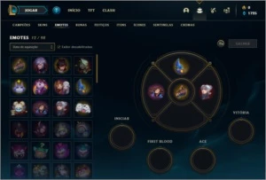 Conta unranked com 5 skins e 22 champs ( UPADA NA MÃO ) - League of Legends LOL