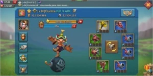 Conta lords mobile 310m+