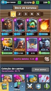 Conta Clash of Clans + Clash Royale