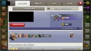 Conta Clash of Clans + Clash Royale