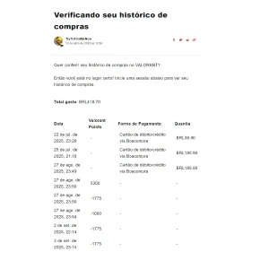 Conta Valorant - Diamante 2 61Pdl - Mais De 410$ Gastos