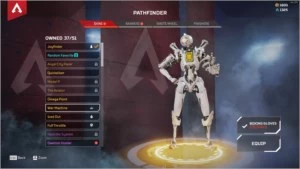 VENDO CONTA COM HERANÇA DO PATHFINDER, CAUSTIC E OCTANE - Apex Legends