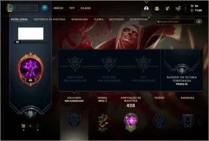 Conta Unranked com 103 champs e 37 skins - League of Legends LOL
