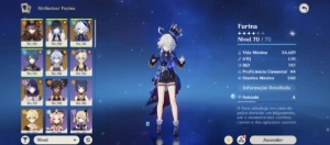 Vendo conta genshin ar 56 vários t5 - Genshin Impact