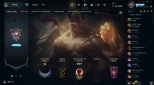 Vendo conta de Lol level 223, 203 skins acc de 2014! - League of Legends