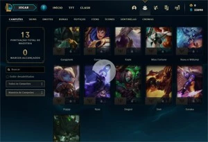 Conta Mestre - Smurf LOL (league of legends) ELOMOON