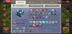 Clash of clans cv13 quase full +9200 gemas