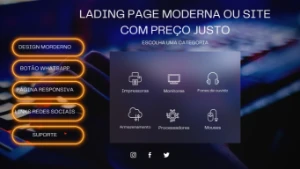 Lading Page Moderna - Serviços Digitais