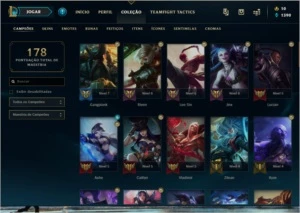 Conta Mestre! - League of Legends LOL