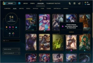 Conta Mestre! - League of Legends LOL