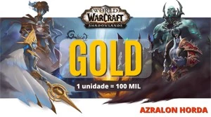 WOW GOLD AZRALON HORDA 100K - Blizzard