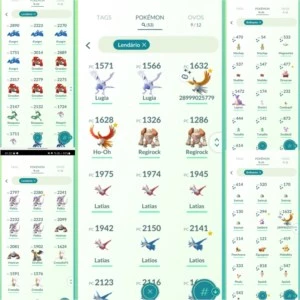 Conta Pokemon Go Level 38 - Pokémon