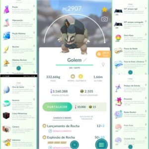 Conta Pokemon Go Level 38 - Pokémon
