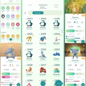 Conta Pokemon Go Level 38 - Pokémon