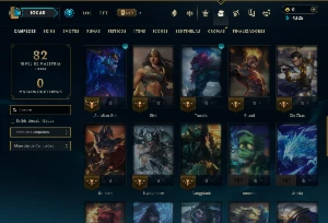 Esmeralda 4 com 50 Champs e 16 Skins +5 Vitoriosas - League of Legends LOL