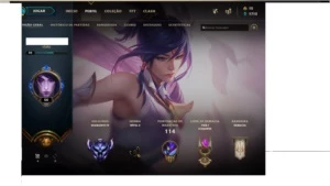 Conta diamante 4 - League of Legends LOL