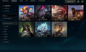 conta lol rara rammus rei e kayle juiza - League of Legends