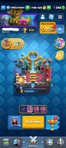 Conta Clash Royale com 9721 troféus 🏆