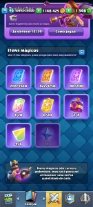 Conta Clash Royale com 9721 troféus 🏆
