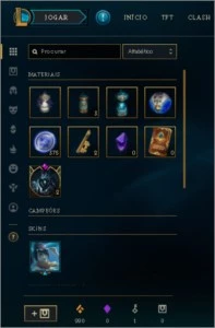 CONTA DIAMANTE 4 / BARATINHA - League of Legends LOL
