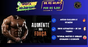 Pack 200 + exercícios de musculação