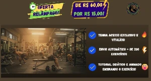 Pack 200 + exercícios de musculação - Cursos e Treinamentos