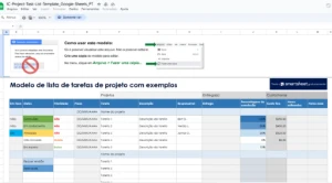 Planilha de Gestão de Tarefas para Projetos – Controle - Outros