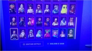 Conta Fortnite com Salve o mundo Raio 110  TOP 100 BR