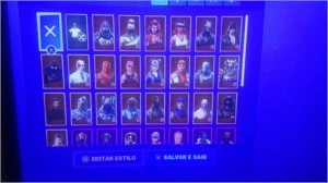 Conta Fortnite com Salve o mundo Raio 110  TOP 100 BR