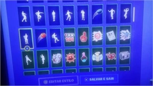 Conta Fortnite com Salve o mundo Raio 110  TOP 100 BR