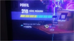 Conta Fortnite com Salve o mundo Raio 110  TOP 100 BR