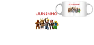 Caneca Roblóx Com Nome ou Sem - Produtos Físicos
