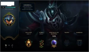 Conta Lol - Gold 4 - 40 champs - League of Legends