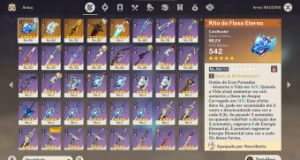 Conta AR55 Genshin C/Neuvillette  PITY GARANTIDO - Genshin Impact