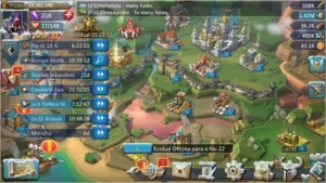 Lords Mobile (Conta com 3 Heróis pagos)