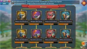 Lords Mobile (Conta com 3 Heróis pagos)
