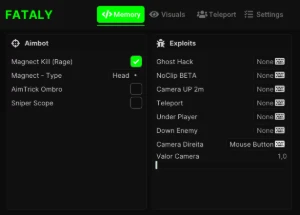 Regedit Importada Para  Free Fire