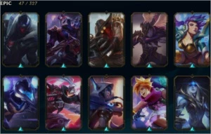 Conta Diamante 4 para Main adc , várias skins lendárias - League of Legends LOL