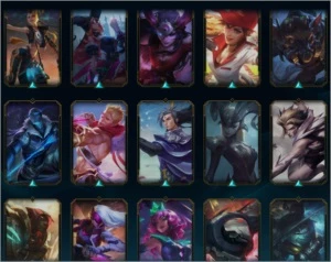 Conta Diamante 4 para Main adc , várias skins lendárias - League of Legends LOL