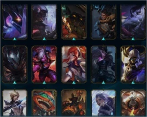 Conta Diamante 4 para Main adc , várias skins lendárias - League of Legends LOL
