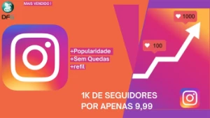 Mil Seguidores Instagram por apenas R$ 09,99