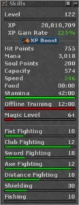 ED 122 BELOBRA - 600K + 350 TC COM RK - Tibia