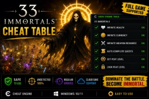 33 Immortals Cheat Hack - Outros