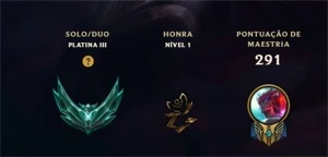 CONTA LOL MTS SKINS BOAS WINRATE BOA BARATA DMS P SAIR AGORA - League of Legends