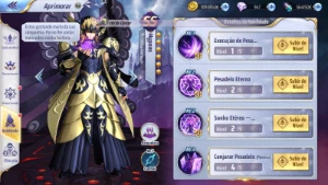 Saint Seiya Awakening: KOTZ lvl 70 com todos os SS SSA