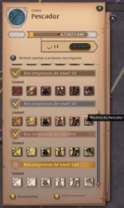 spec em espadas e set 100/100 + 101 dias de premium - Albion Online