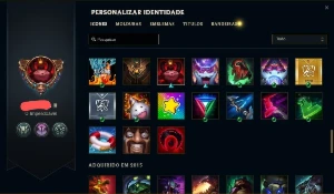 Conta League Of Legends LOL